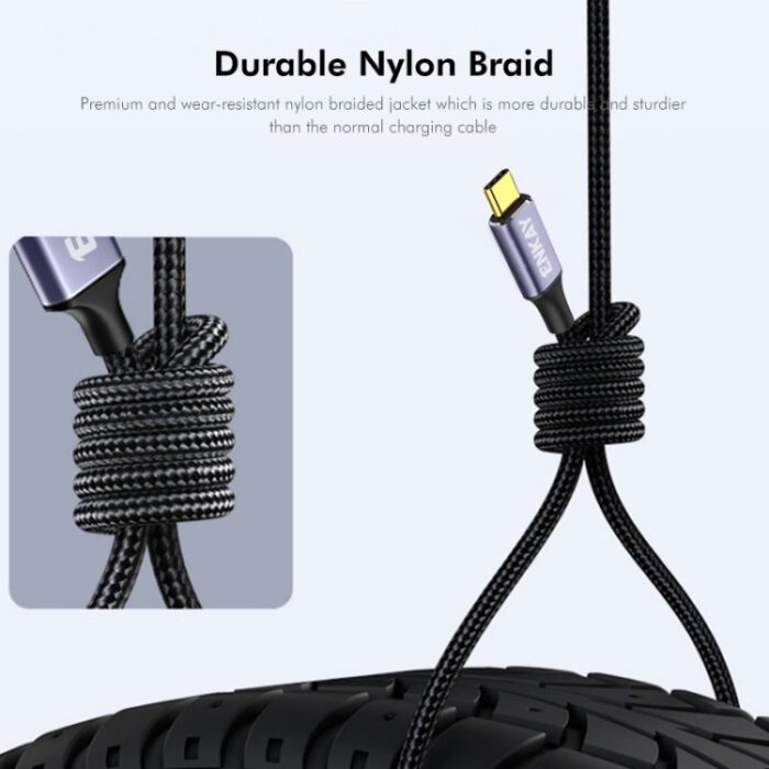 ENKAENK-CB171 Typ-C auf 3 USB 2.0 OTG Splitterkabel Verlängerungskabel, 0.5m, 1.2m – Bild 5