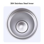 JUNSUNMAY 500 ml 304 Edelstahl Vakuum Wasserflasche Kaffeetasse mit Deckel und Strohhalm – Bild 5