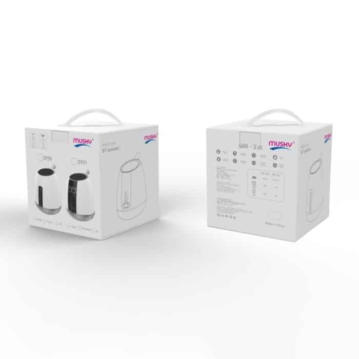 MUSKY DY50 LED-Licht, tragbarer drahtloser Bluetooth-Subwoofer-Lautsprecher – Bild 3