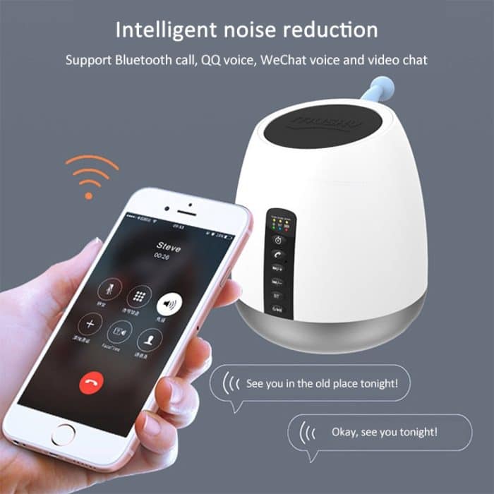 MUSKY DY50 LED-Licht, tragbarer drahtloser Bluetooth-Subwoofer-Lautsprecher – Bild 5