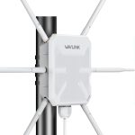 WAVLINK WN588HX3 AX3000 WLAN-Extender für den Außenbereich mit 6 Antennen, Dualband-WLAN-Repeater, US Plug, UK Plug, EU Plug, AU Plug