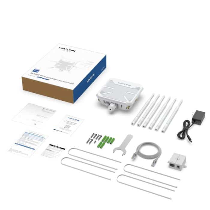 WAVLINK WN588HX3 AX3000 WLAN-Extender für den Außenbereich mit 6 Antennen, Dualband-WLAN-Repeater, US Plug, UK Plug, EU Plug, AU Plug – Bild 13