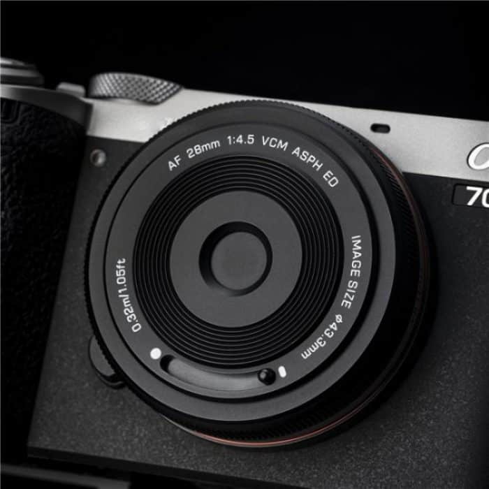 VILTROX 28mm F4.5 Autofokus-Objektiv für Sony FE Kamera Vollformat Prime Pancake Objektiv – Bild 14