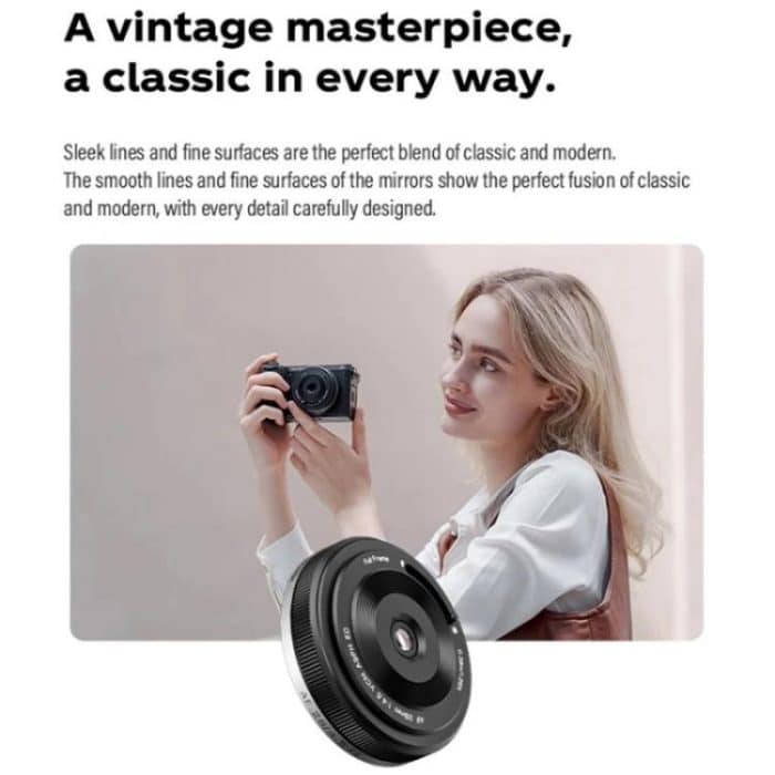 VILTROX 28mm F4.5 Autofokus-Objektiv für Sony FE Kamera Vollformat Prime Pancake Objektiv – Bild 8