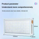 PB40R Video Live-Streaming Tragbares RGB-LED-Videolicht Taschenfotografie-Fülllicht – Bild 12