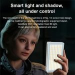 PB40R Video Live-Streaming Tragbares RGB-LED-Videolicht Taschenfotografie-Fülllicht – Bild 3