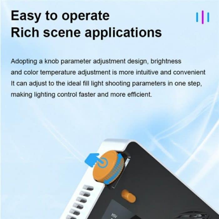 PB40R Video Live-Streaming Tragbares RGB-LED-Videolicht Taschenfotografie-Fülllicht – Bild 5