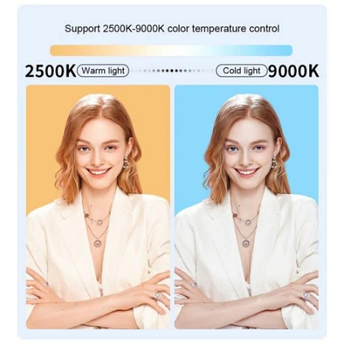 PB40R Video Live-Streaming Tragbares RGB-LED-Videolicht Taschenfotografie-Fülllicht – Bild 7