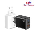 GaN PD 45W + QC3.0 USB Fully Compatible Protocol Charger，EU Plug, EU Plug – Bild 2