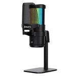 JMARY MC-PW13 360 Grad drehbares RGB-Licht-Desktop-Mikrofon
