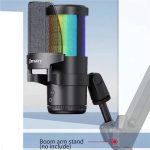 JMARY MC-PW13 360 Grad drehbares RGB-Licht-Desktop-Mikrofon – Bild 8