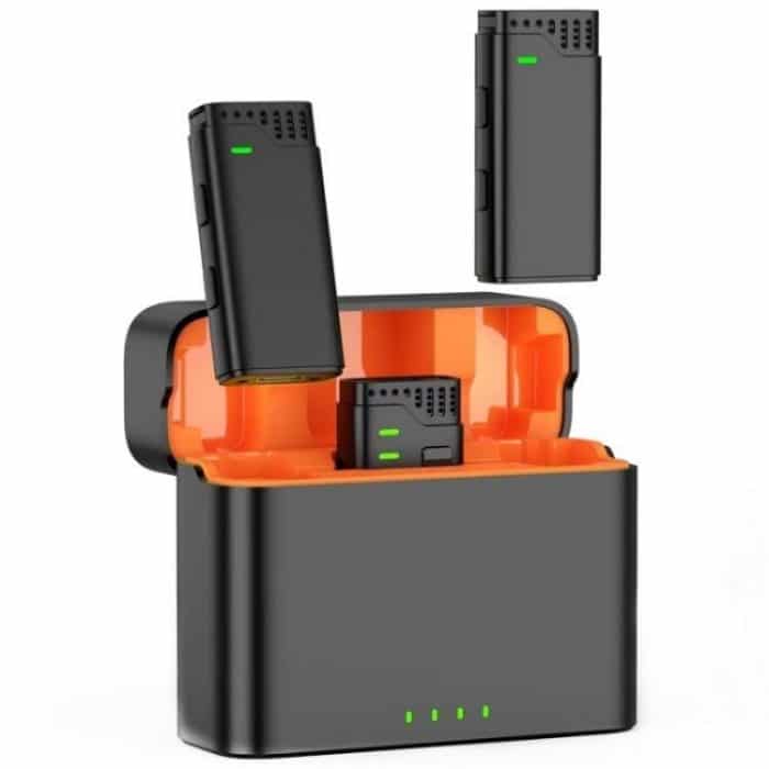 SYA0028639.jpg JMARY MW16 3,5 mm, Typ C, 8-poliges 3-in-1-2,4-G-Lavalier-Funkmikrofon – Bild 1