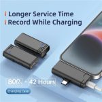 JMARY MW16 3,5 mm, Typ C, 8-poliges 3-in-1-2,4-G-Lavalier-Funkmikrofon – Bild 7