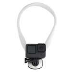 C071 Umhängebandhalterung aus Silikon und Metall für GoPro/Insta360/DJI Action-Kameras