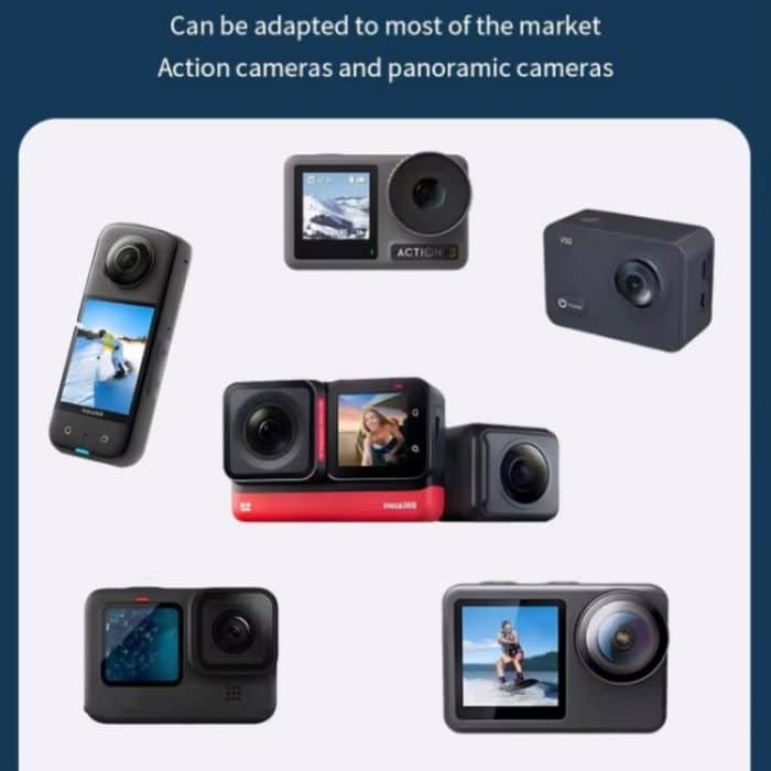 C071 Umhängebandhalterung aus Silikon und Metall für GoPro/Insta360/DJI Action-Kameras – Bild 9