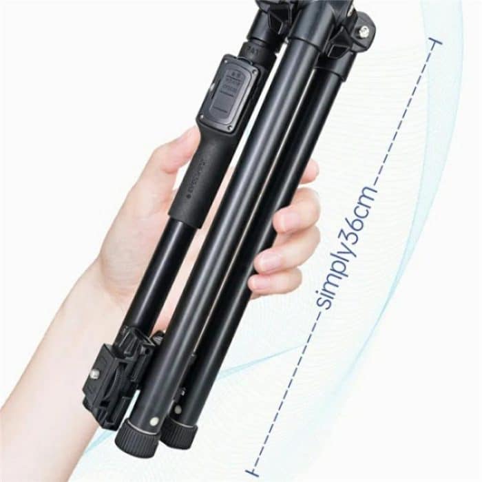 YUNTENG UT-360N Outdoor Fotografie Live-Streaming Selfie Stand Kamera Telefon Stativ – Bild 2