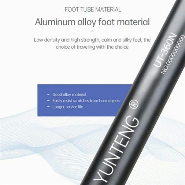 YUNTENG UT-360N Outdoor Fotografie Live-Streaming Selfie Stand Kamera Telefon Stativ – Bild 8