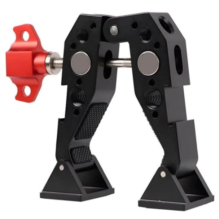 F084 Metall-Blitzschuhhalterung Multifunktions-Krabbenklemme Universal-Fotografie-Lichtstativklemme – Bild 1