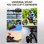 F084 Metall-Blitzschuhhalterung Multifunktions-Krabbenklemme Universal-Fotografie-Lichtstativklemme – Bild 7