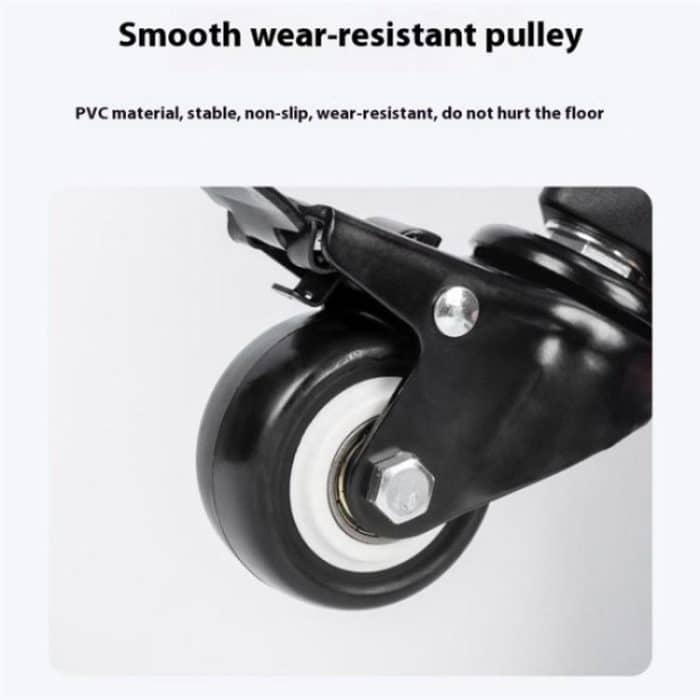 YUNTENG VCT-800 Studio Fotografie Licht Stand Rollen 3Pcs Stativ Caster Räder – Bild 3