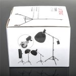 YUNTENG VCT-800 Studio Fotografie Licht Stand Rollen 3Pcs Stativ Caster Räder – Bild 9