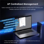 WAVLINK WN701AE IEEE 802.3AF / AT Auto-Discovery Centralized AP Management Poe Switch, US Plug, UK Plug, EU Plug, AU Plug – Bild 6