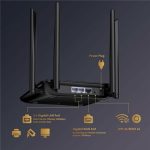 WAVLINK WN530HG4 Home Gigabit Ethernet MU-MIMO Router AC1200 Dual Band Router, US Plug, UK Plug, EU Plug, AU Plug – Bild 6