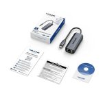 WAVLINK WL-NWU341G Laptop USB-C auf 5000Mbps RJ45 LAN Ethernet Netzwerkadapter – Bild 8