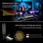 WAVLINK WN675X3-C WiFi 6E Pcie WiFi Netzwerkkarte Adapter Triple Band AX210 AX5400 – Bild 5