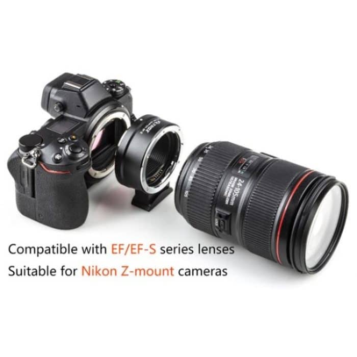 VILTROX EF-Z Adapterring für Canon EF auf Nikon Z-Mount-Kameraobjektiv – Bild 4