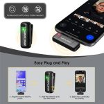 WAVLINK WS-WAJ606C1 Lavalier-Mikrofon mit Rauschunterdrückung und 8-poligem RX-Empfänger – Bild 6