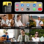 WAVLINK WS-WAJ606C1 Lavalier-Mikrofon mit Rauschunterdrückung und 8-poligem RX-Empfänger – Bild 7