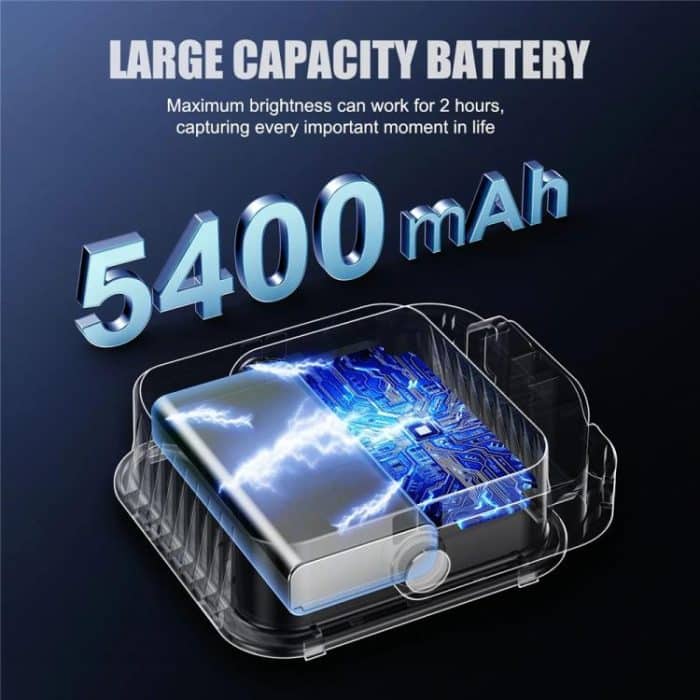 JMARY FM-328R Einstellbare Farbtemperatur Outdoor Camping LED-Licht Tragbares Video-Fülllicht – Bild 5