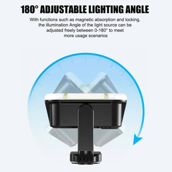 JMARY FM-328R Einstellbare Farbtemperatur Outdoor Camping LED-Licht Tragbares Video-Fülllicht – Bild 9