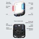 JMARY FM-328R Einstellbare Farbtemperatur Outdoor Camping LED-Licht Tragbares Video-Fülllicht – Bild 10