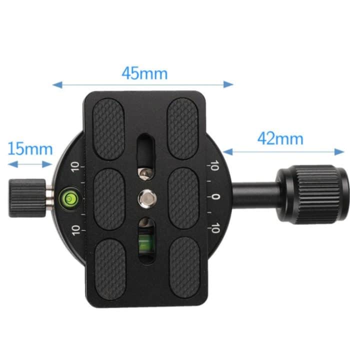 X-64 Professional Kamera Stativ Einbeinstativ Panorama Panoramakopf mit Schnellwechselplatte – Bild 5