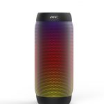 AEC BQ615 PRO Bunter LED-WLAN-HiFi-Stereolautsprecher, kombiniert Bluetooth + TF-Kartenspieler + FM-Radio + AUX + NFC