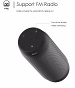 AEC BQ615 PRO Bunter LED-WLAN-HiFi-Stereolautsprecher, kombiniert Bluetooth + TF-Kartenspieler + FM-Radio + AUX + NFC – Bild 17