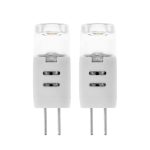 G4 1.3W 2LEDs SMD 2835 Maislampe für dendritische Kronleuchter Kristalllampe, AC 12V – Bild 2