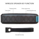 Tragbarer Bluetooth-Lautsprecher Super Bass Stereo Wireless-Lautsprecher unterstützen IP66 Wasserdichtes Notladen Freisprech-TF – Bild 3