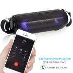 LZ33 LED Tragbarer drahtloser Bluetooth-Lautsprecher Stereo-Freisprecheinrichtung Musiklautsprecher für Computer mit TF FM – Bild 5