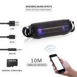 LZ33 LED Tragbarer drahtloser Bluetooth-Lautsprecher Stereo-Freisprecheinrichtung Musiklautsprecher für Computer mit TF FM – Bild 7