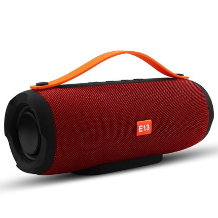 E13 Tragbarer Mini-Bluetooth-Lautsprecher, Stereo-Freisprecheinrichtung, Radio, Musik-Subwoofer, Säulenlautsprecher mit TF FM, RED, BLUE, BLACK