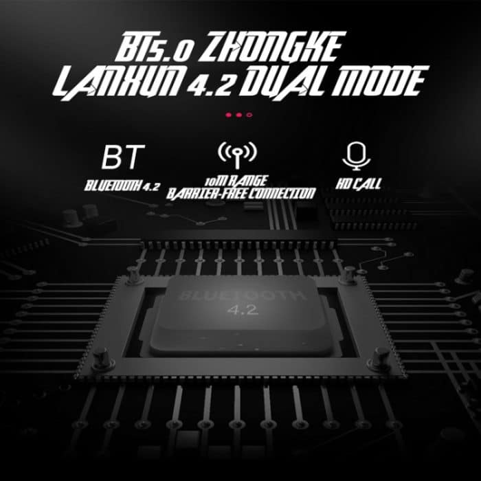 Tragbarer Bluetooth-Lautsprecher Tragbares Soundsystem 5W Stereo Music Surround Wasserdichter Außenlautsprecher – Bild 6