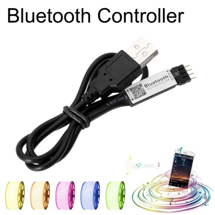 Smart RGB Bluetooth Timer Geeigneter LED-Controller für 5V 3528 5050 RGB Light Strip – Bild 3