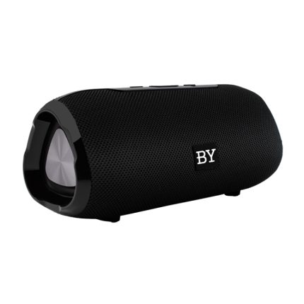 BY Tragbarer Bluetooth-Lautsprecher, wasserdichter kabelloser Lautsprecher, 3D-Stereo-Musik-Surround-Sound-System, Außenlautsprecher, unterstützt TF AUX