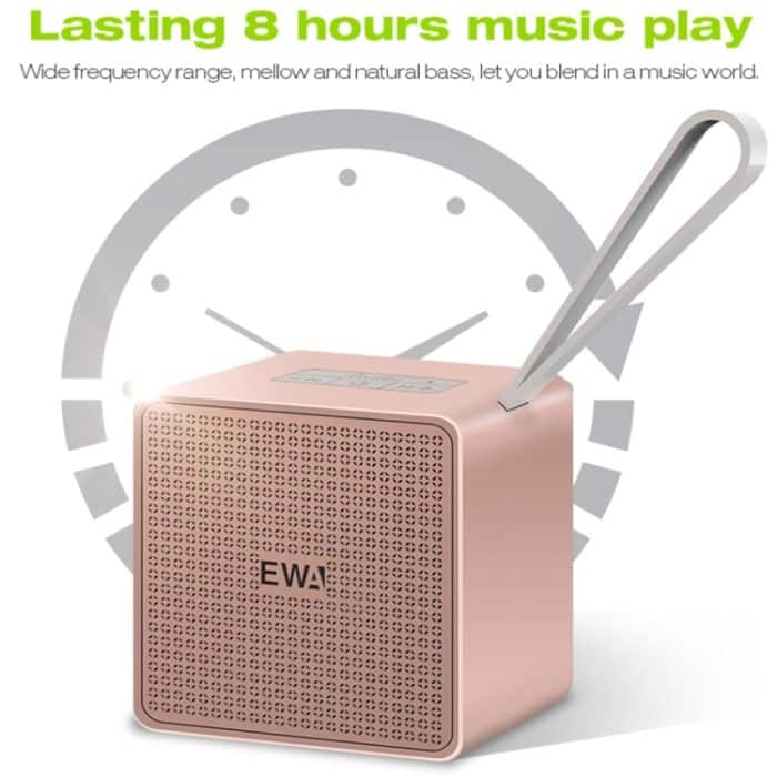 EWA A105 High Hidelity Bluetooth-Lautsprecher, kleiner Hochleistungsbass, TWS Bluetooth-Technologie unterstützt TF – Bild 7