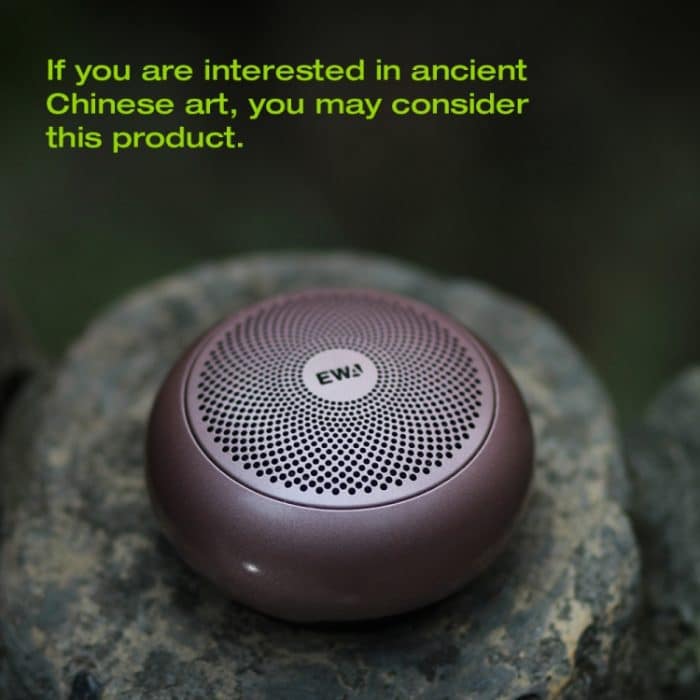 EWA A110mini High Hidelity Bluetooth-Lautsprecher, kleine Größe, leistungsstarker Bass, TWS-Bluetooth-Technologie, unterstützt TF – Bild 5