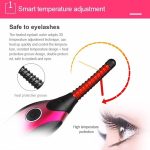 Duosi DY-102 Tragbarer Stift Stil beheizt langlebiges elektrisches Bügeln Wimpernzange USB Wiederaufladbarer elektrischer beheizter Make-up Curling Clip – Bild 5