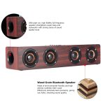 W8 Bluetooth 4.2-Lautsprecher, vier Lautsprecher, Super-Bass-Subwoofer mit Mikrofon, 3,5 mm, unterstützt TF-Karte – Bild 3